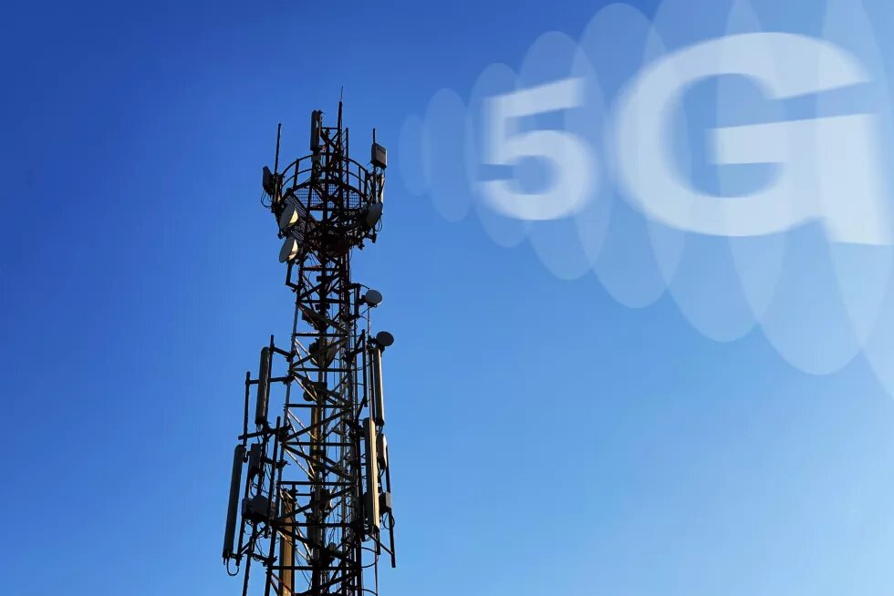 5G-Funkturm mit 5G