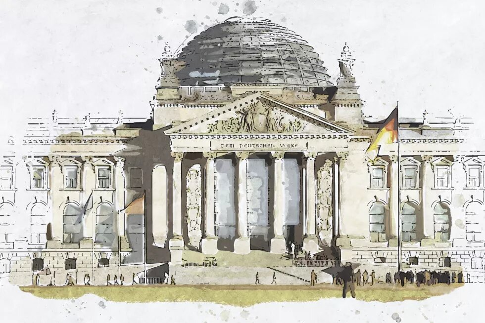 German Parliament Reichstagsgebaeude