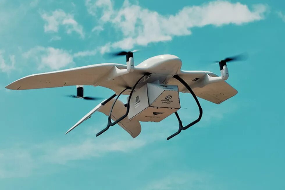 Wingcopter 178 HL on a vaccine delivery flight in Vanuatu.