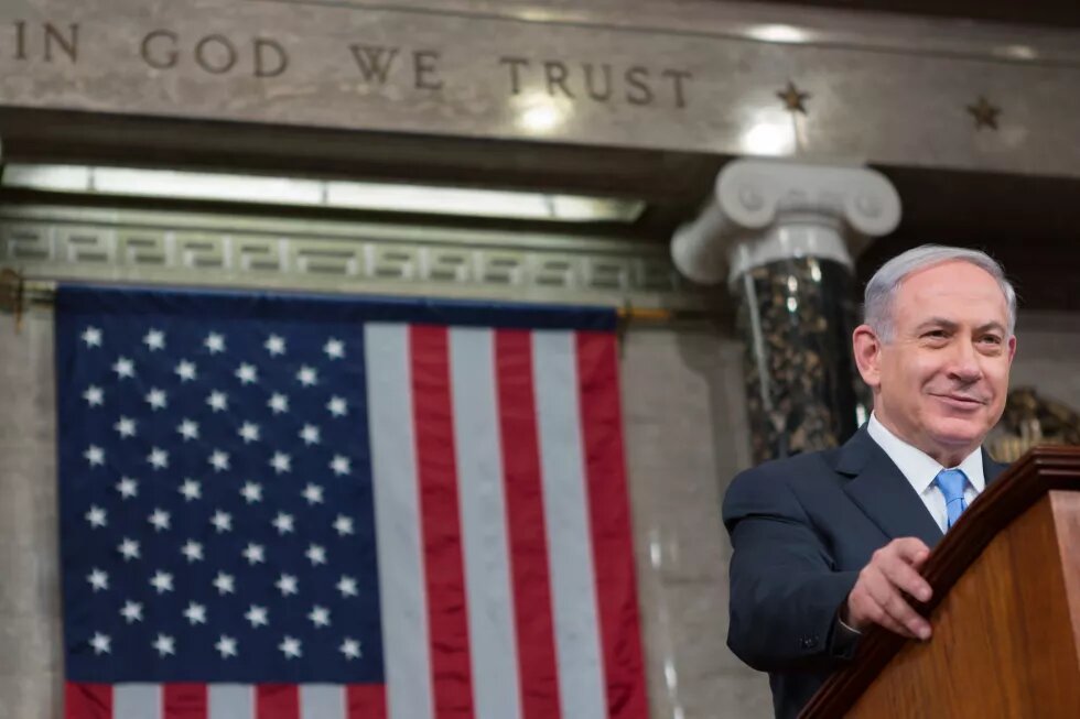 Prime Minister Benjamin Netanyahu of Israel concludes his third address before a joint meeting of Congress Prime Minister Benjamin Netanyahu of Israel concludes his third address before a joint meeting of Congress and reaffirms the strong bonds between Israel and the United States.