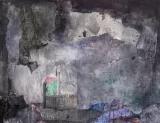 The Castle, 2014Pastel, oil and collage on wood, 70X90 cm The Castle, 2014Pastel, oil and collage on wood, 70X90 cm