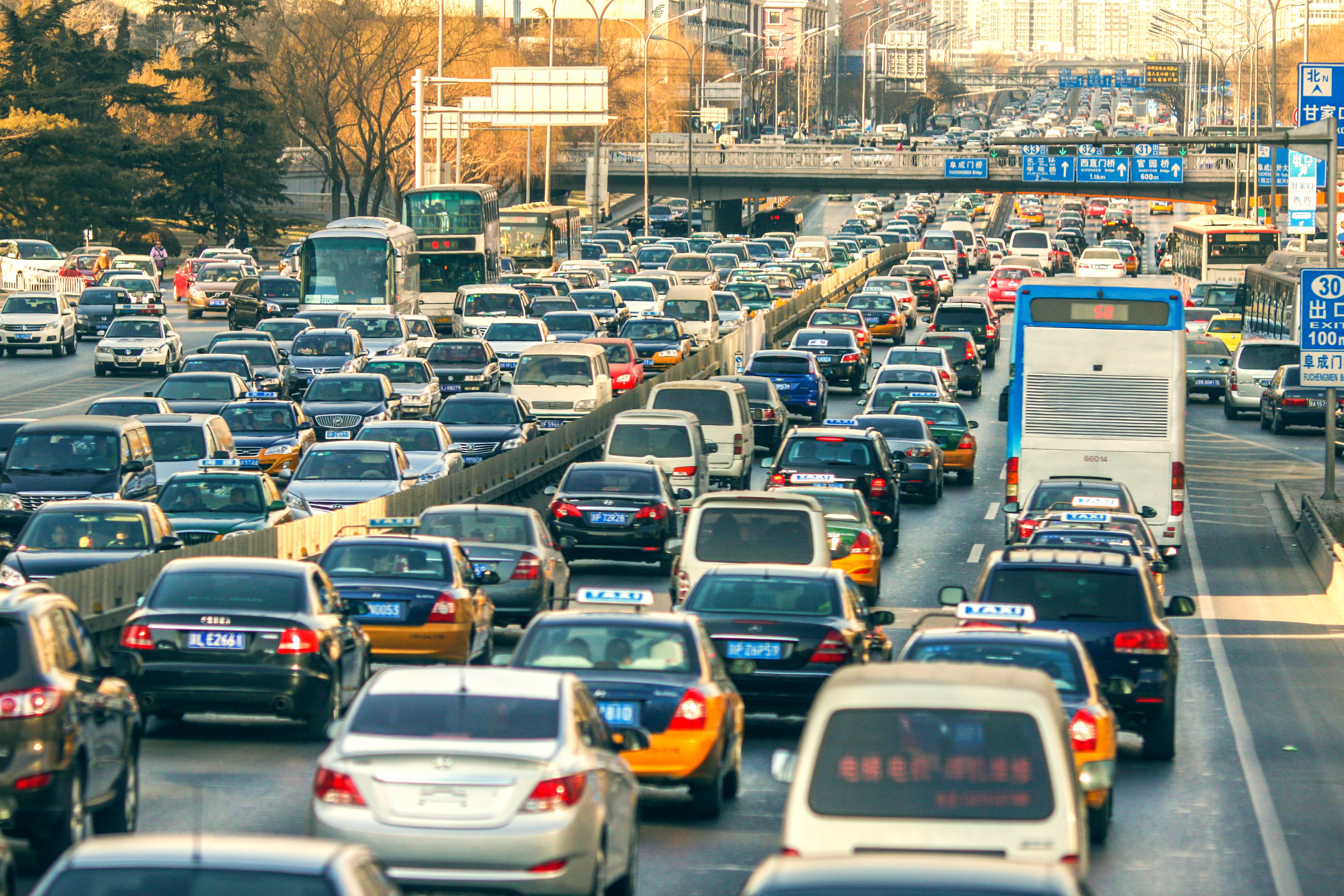 Traffic jam @ Beijing